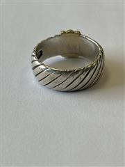 David Yurman Gent's Silver Ring 925 Silver 5.8dwt